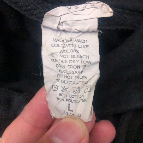 Logic Adult Large "EVERYBODY" Pullover Hoodie, Black - Picture 6 of 6